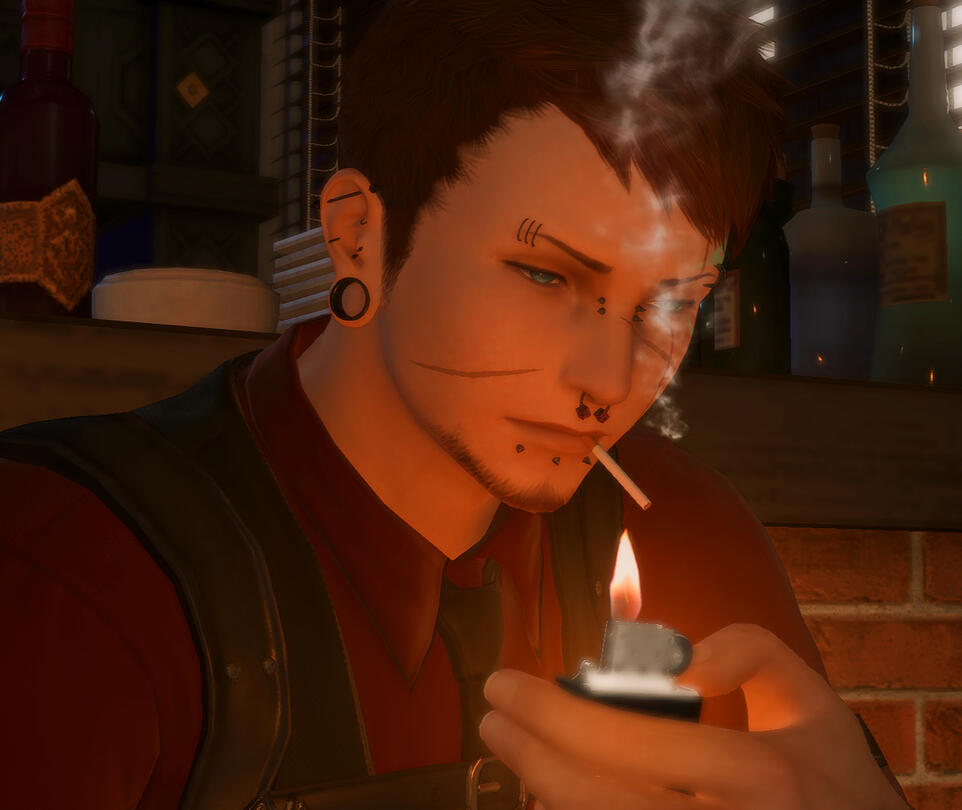 "Siren" TransMasc He / Him Security Alt of Ffamran Marwolaeth
