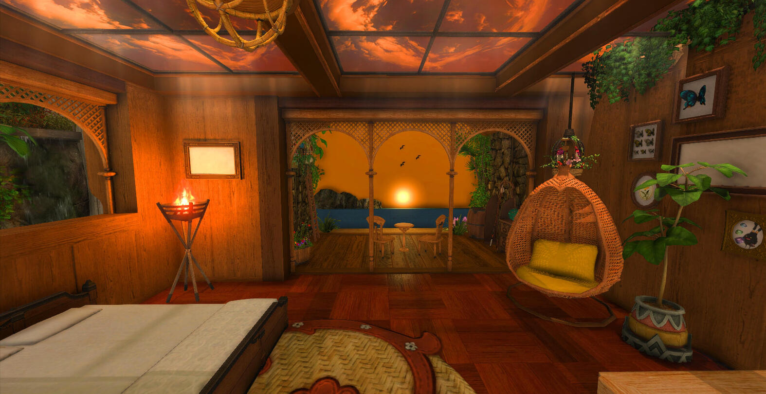 Room #8 Tropical Cabana