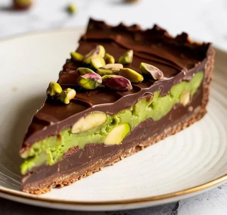 ♥ Chocolate Pistachio ♥ ♥ Ganache Tart ♥